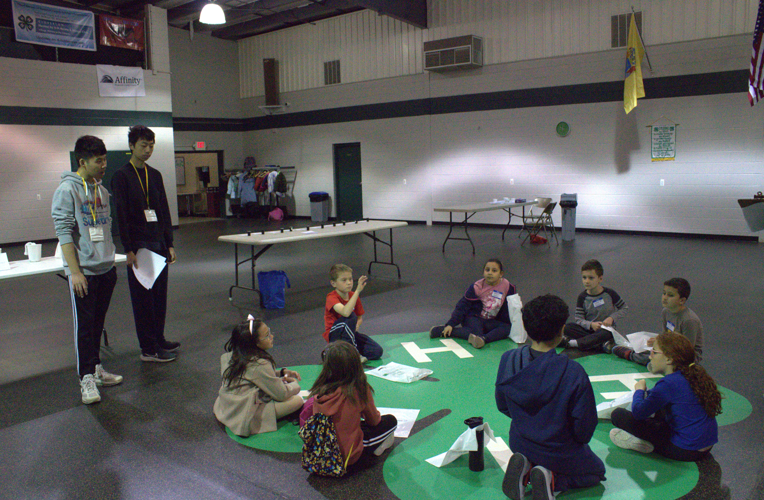 Community center activity circle